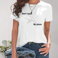 Graphic Round Neck Short Sleeve T-Shirt
