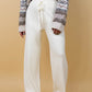 Ribbed Wide Leg Sweater Pants