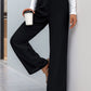 High Waist Straight Leg Pants
