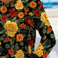 FAM-FAM Printed Round Neck Long Sleeve T-Shirt