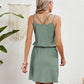 Eyelet Scoop Neck Sleeveless Dress