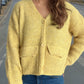 Button Down Long Sleeve Cardigan