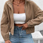 Long Sleeve Dropped Shoulder Jacket