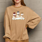 Simply Love Full Size Snowmen Graphic Sweatshirt