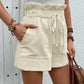 Paperbag Waist Shorts with Pockets