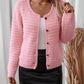 BUtton Up Long Sleeve Cardigan