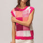 BiBi Color Block Round Neck Sweater Vest - Brand BiBi