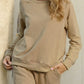Round Neck Long Sleeve Sweatshirt