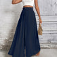 Tied High Waist Wide Leg Pants