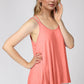 Basic Bae Bamboo Scoop Neck Double Spaghetti Straps Cami