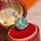 5 Carat Moissanite 925 Sterling Silver Pendant Necklace