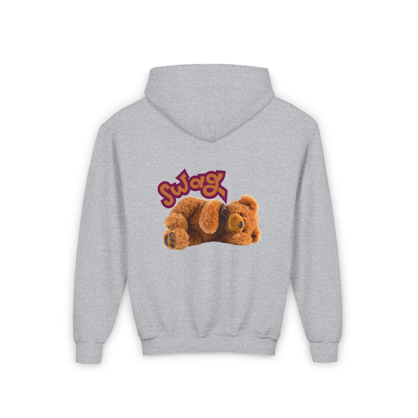 Teddy Bear Swag Youth Heavy Blend Hooded Sweatshirt | Made to Order