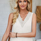 Lace Detail V-Neck Tank