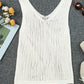 V-Neck Wide Strap Knit Vest