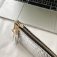 Lily & Luna PU Leather Tassel Trim Card Case