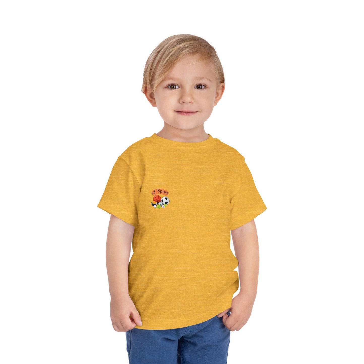 Lil' Sport Unisex Toddler Short Sleeve Tee | Made to Order