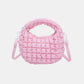 Quilted Puffy Removable Strap Crossbody Bag