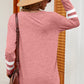Striped V-Neck Long Sleeve T-Shirt