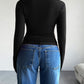 Devine Button Up Long Sleeve T-Shirt