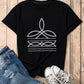 Full Size Graphic Round Neck Short Sleeve T-Shirt