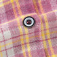 Plaid Collared Neck Button Up Shacket