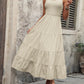 FULL SIZE Smocked Scoop Neck Sleeveless Tank Dress