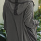 Waffle-Knit Pocketed Zip Up Hooded Jacket