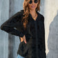 Full Size Collared Neck Long Sleeve Shirt Plus Size