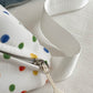 Contrast Polka Dot Crossbody Bag