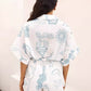 Printed Collared Neck Half Sleeve Romper