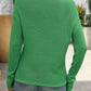 Round Neck Dropped Shoulder Knit Top