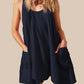 Devine Tied Scoop Neck Wide Strap Mini Dress