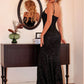 Sequin Square Neck Maxi Cami Dress