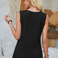 Full Size Heathered Notched Wide Strap Tank
