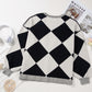 Color Block Button Down Long Sleeve Cardigan