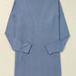 Slit Open Front Long Sleeve Cover Up