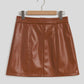 Mini Skirt with Zipper