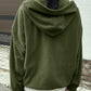 Mountain Quarter Zip Long Sleeve Hoodie