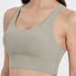 Crisscross Scoop Neck Active Tank
