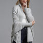 Open Front Batwing Sleeve Cardigan