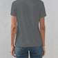 Heart Round Neck Short Sleeve T-Shirt