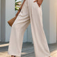 Perfee Tied Wide Leg Pants