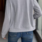Baseball Collar Zip Up Long Sleeve Jacket