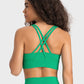 Crisscross Scoop Neck Active Tank