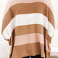 Striped Round Neck Long Sleeve Sweater
