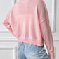 Bow Turtleneck Long Sleeve Sweater