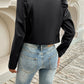 Devine Open Front Puff Sleeve Jacket