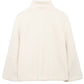 Turtleneck Zip Up Long Sleeve Plush Jacket