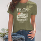Full Size Graphic Round Neck Short Sleeve T-Shirt
