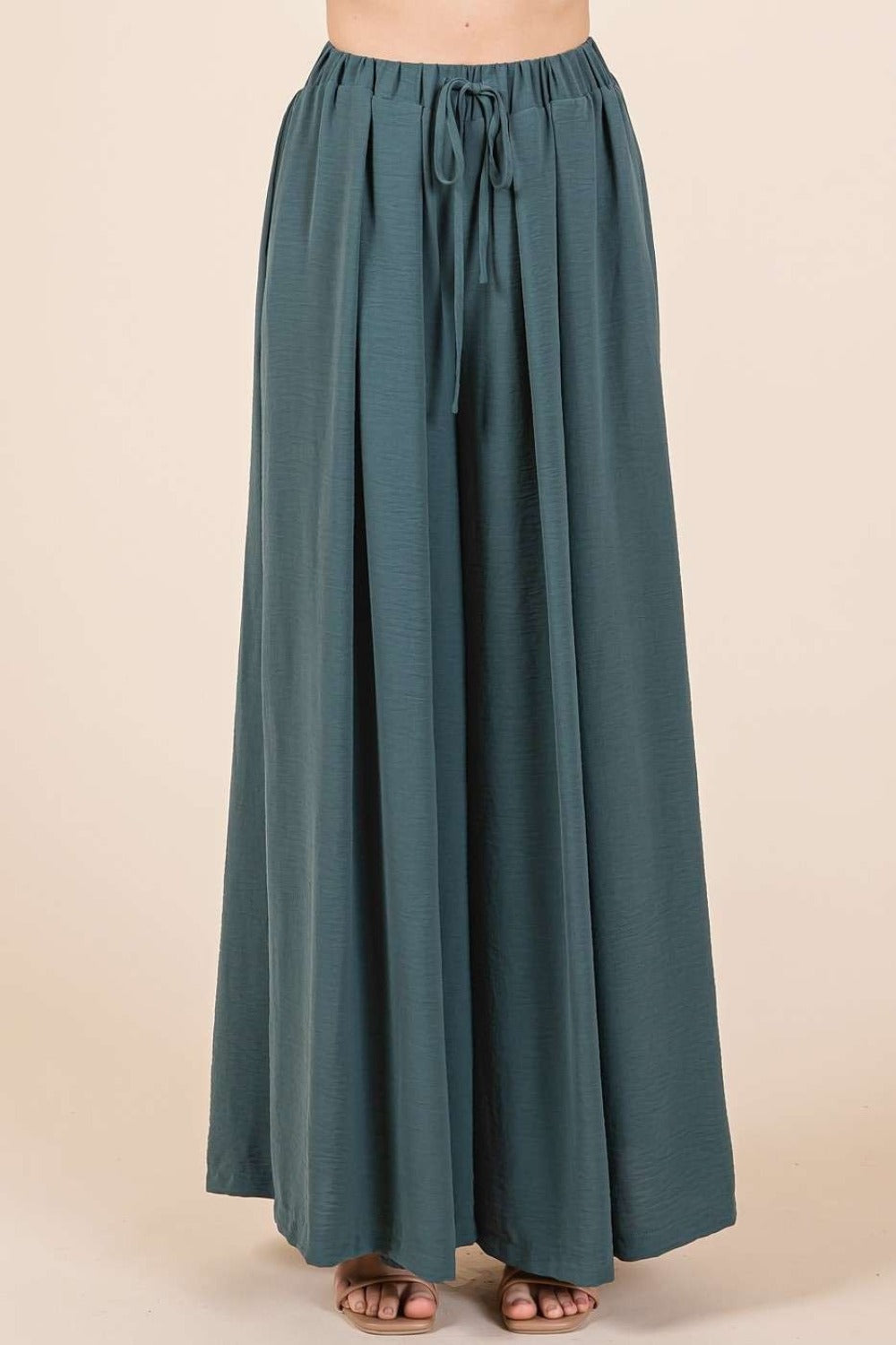 Mittoshop Pleated Wide Leg Pants *